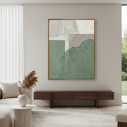 Modern Sage Tectonic Painting #MSTA110