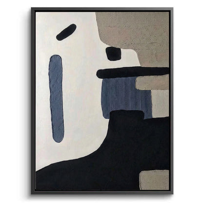 Modern Slate Biomorphic Painting #MSBI110