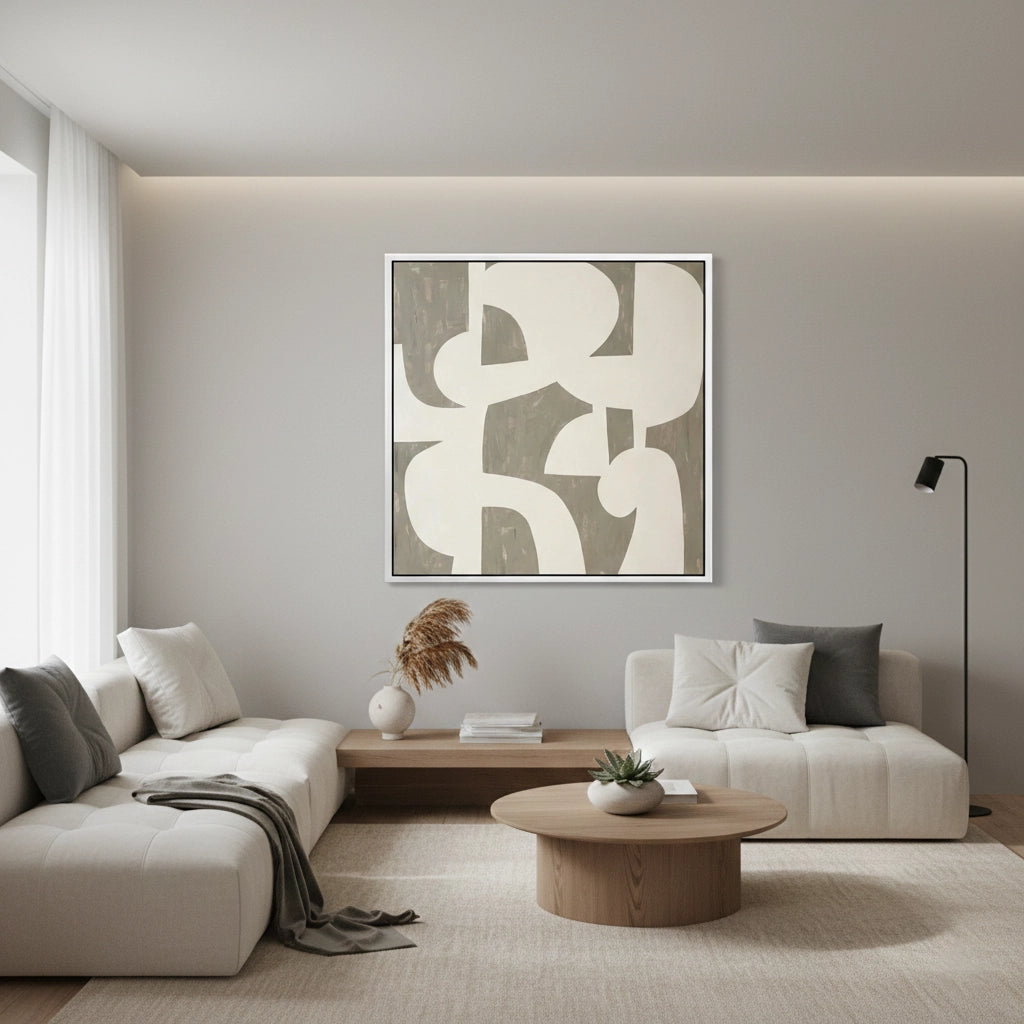 2Modern Slate Interlocking Painting #MSIN110