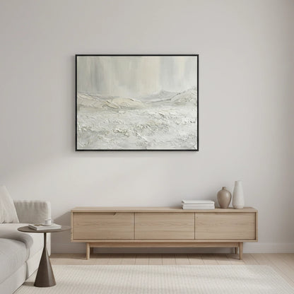 Modern Snowy Mountain Painting #MSMO110