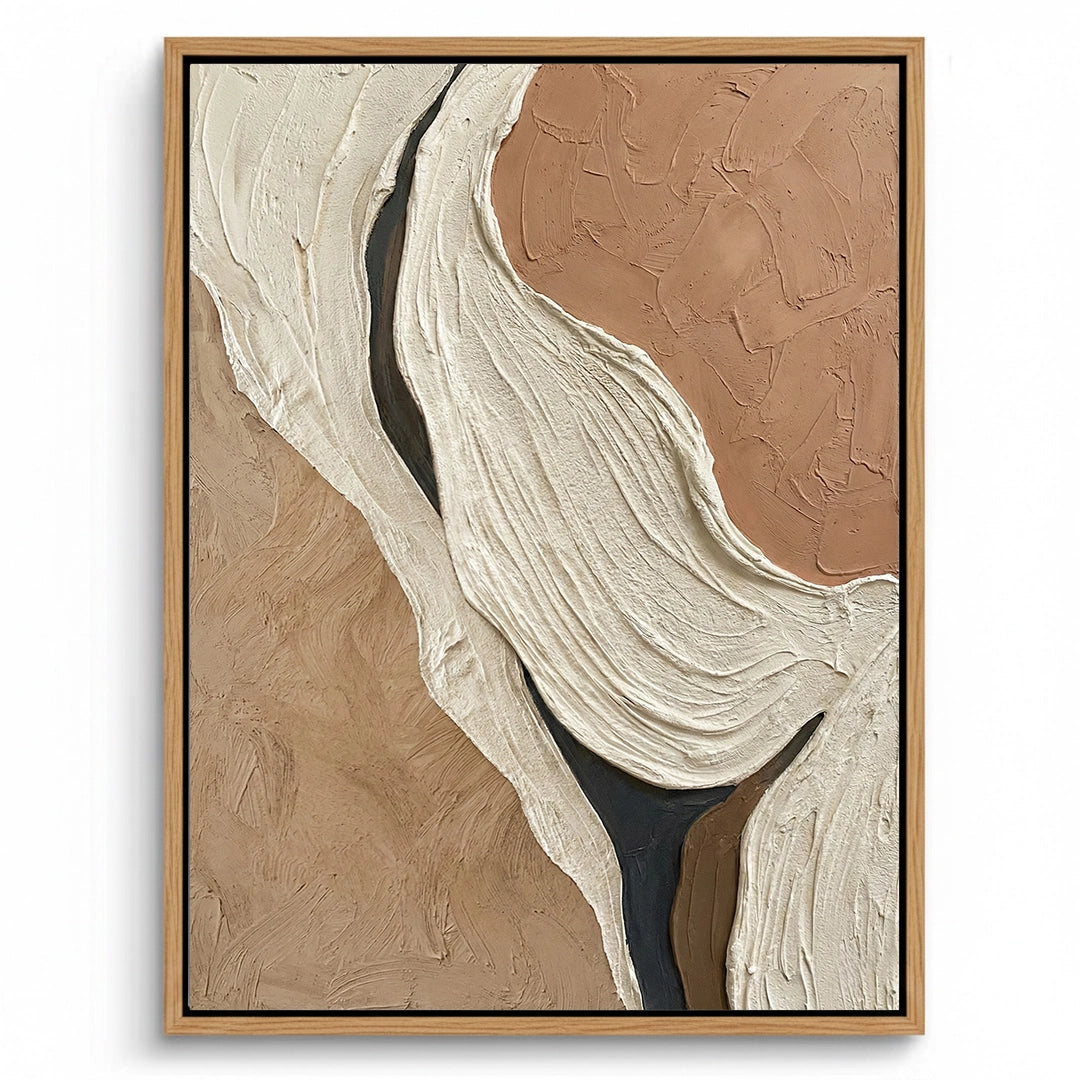 2Modern Terracotta Flow Painting #MTFL110