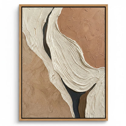 Modern Terracotta Flow Painting #MTFL110