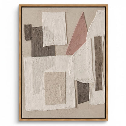 Close-up texture of matte beige modern plaster finish for interior walls.