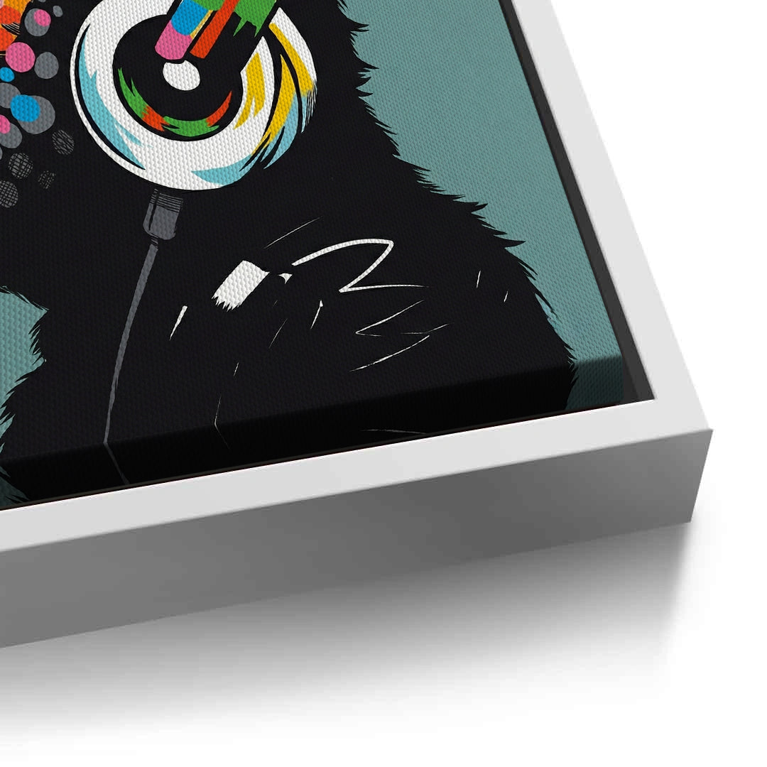 2Modern Thinking Chimp - Canvas