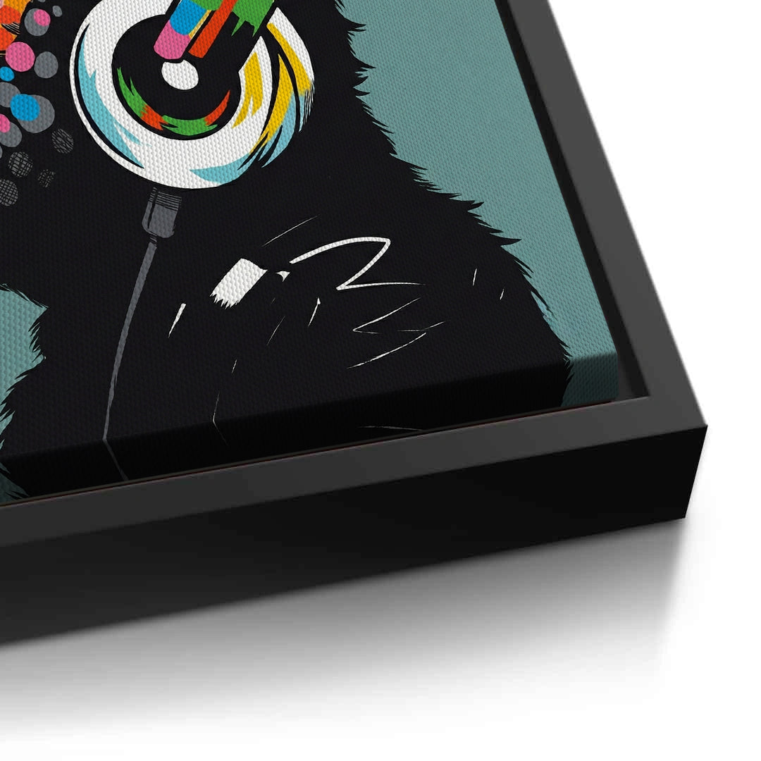 2Modern Thinking Chimp - Canvas