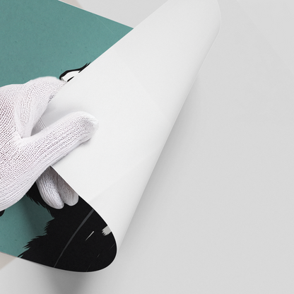 Modern Thinking Chimp - Poster