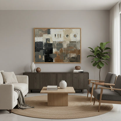 Modern Urban Abstract Painting #MUAB110