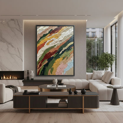 Modern Vibrant Impasto Painting #MVIM110