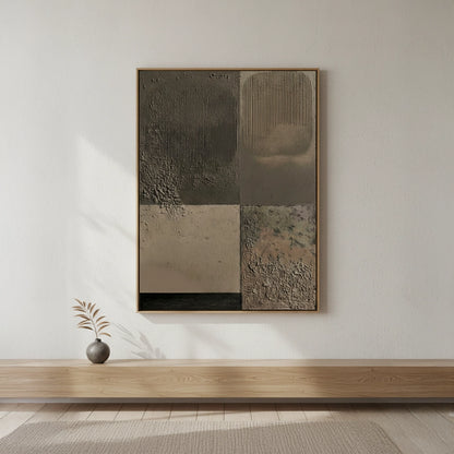 Modern Wabi-Sabi Panel Painting #MWPA550