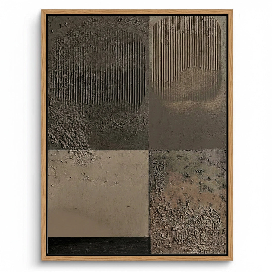2Modern Wabi-Sabi Panel Painting #MWPA550