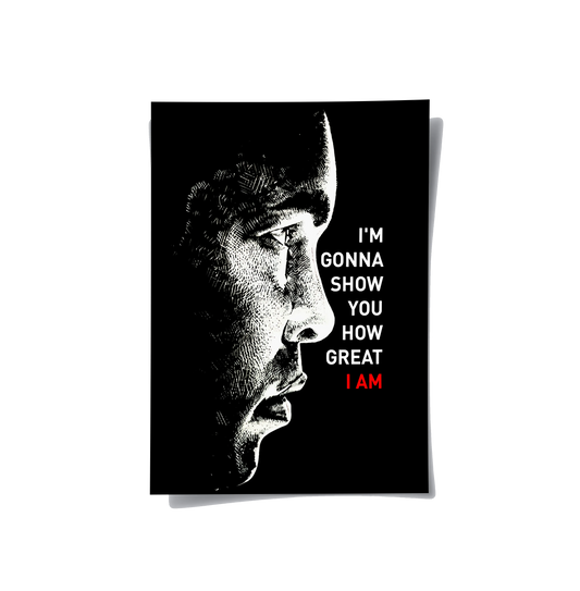 Mohammud ali - Poster