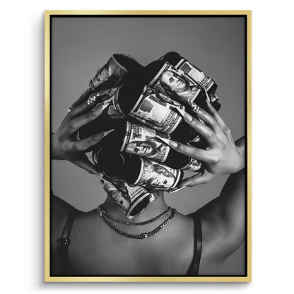 Money on My Mind - Canvas