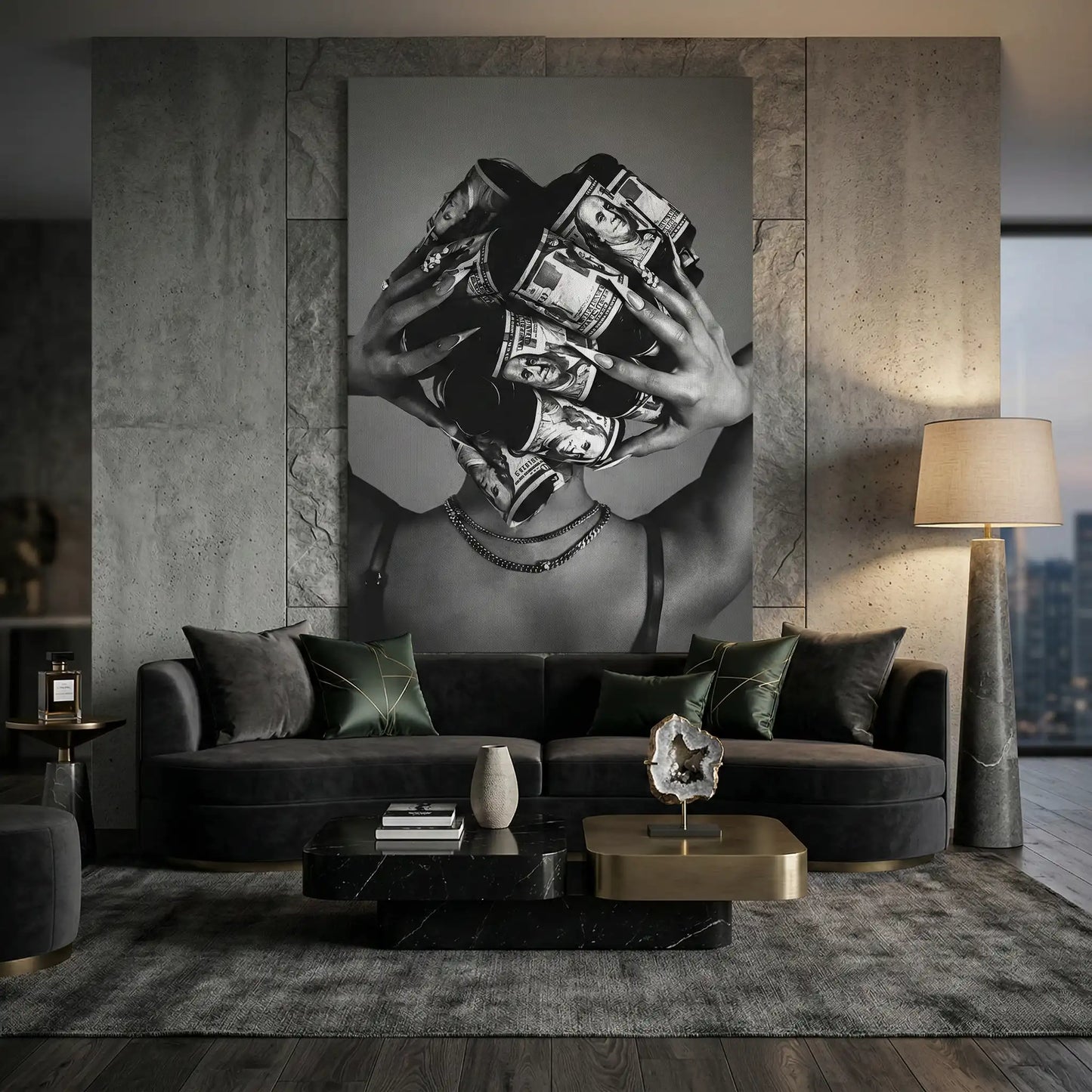2Money on My Mind - Canvas
