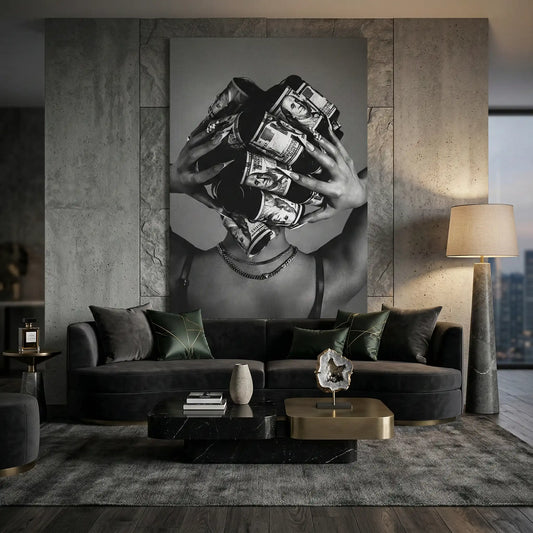 Money on My Mind - Canvas