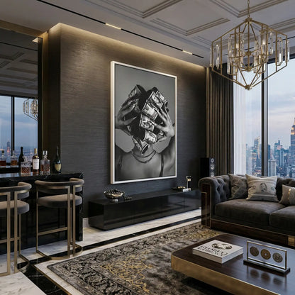 Money on My Mind - Canvas