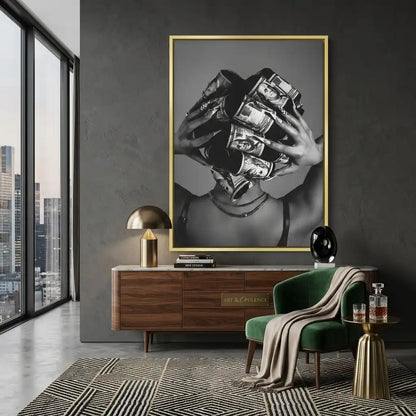 Money on My Mind - Canvas