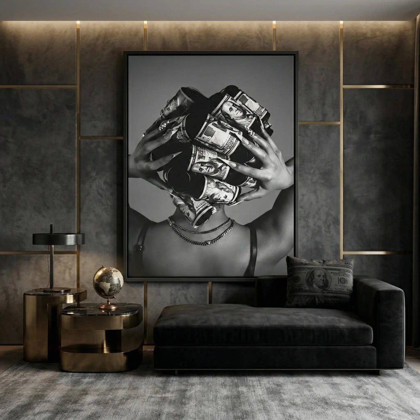 2Money on My Mind - Canvas