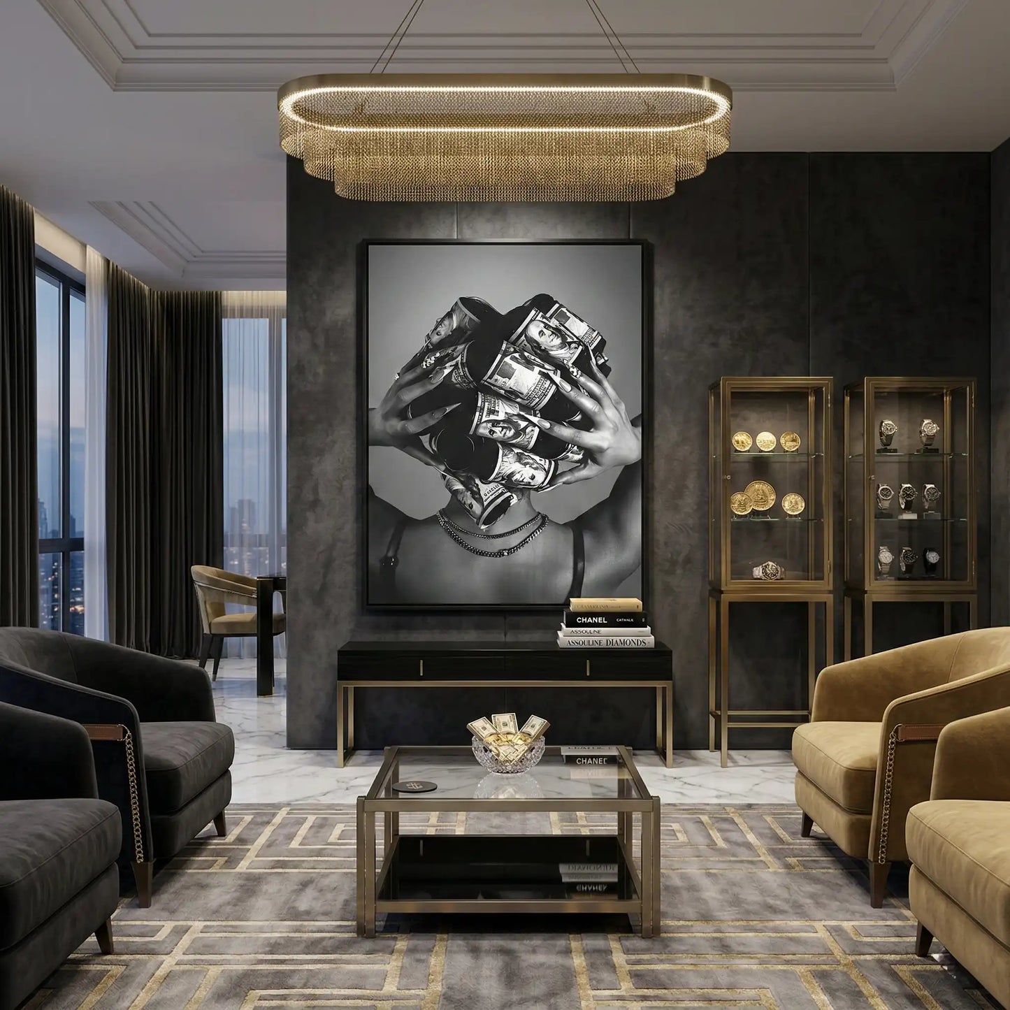 2Money on My Mind - Fine Art