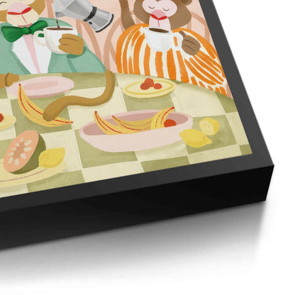 Monkey Breakfast - Fine Art