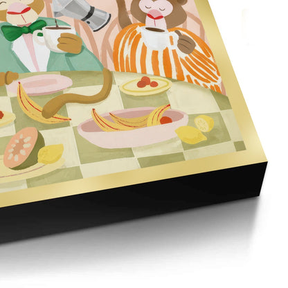 Monkey Breakfast - Fine Art