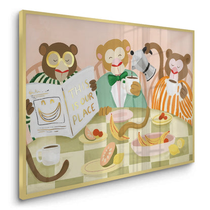 Monkey Breakfast - Fine Art