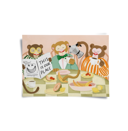 Monkey Breakfast - Poster