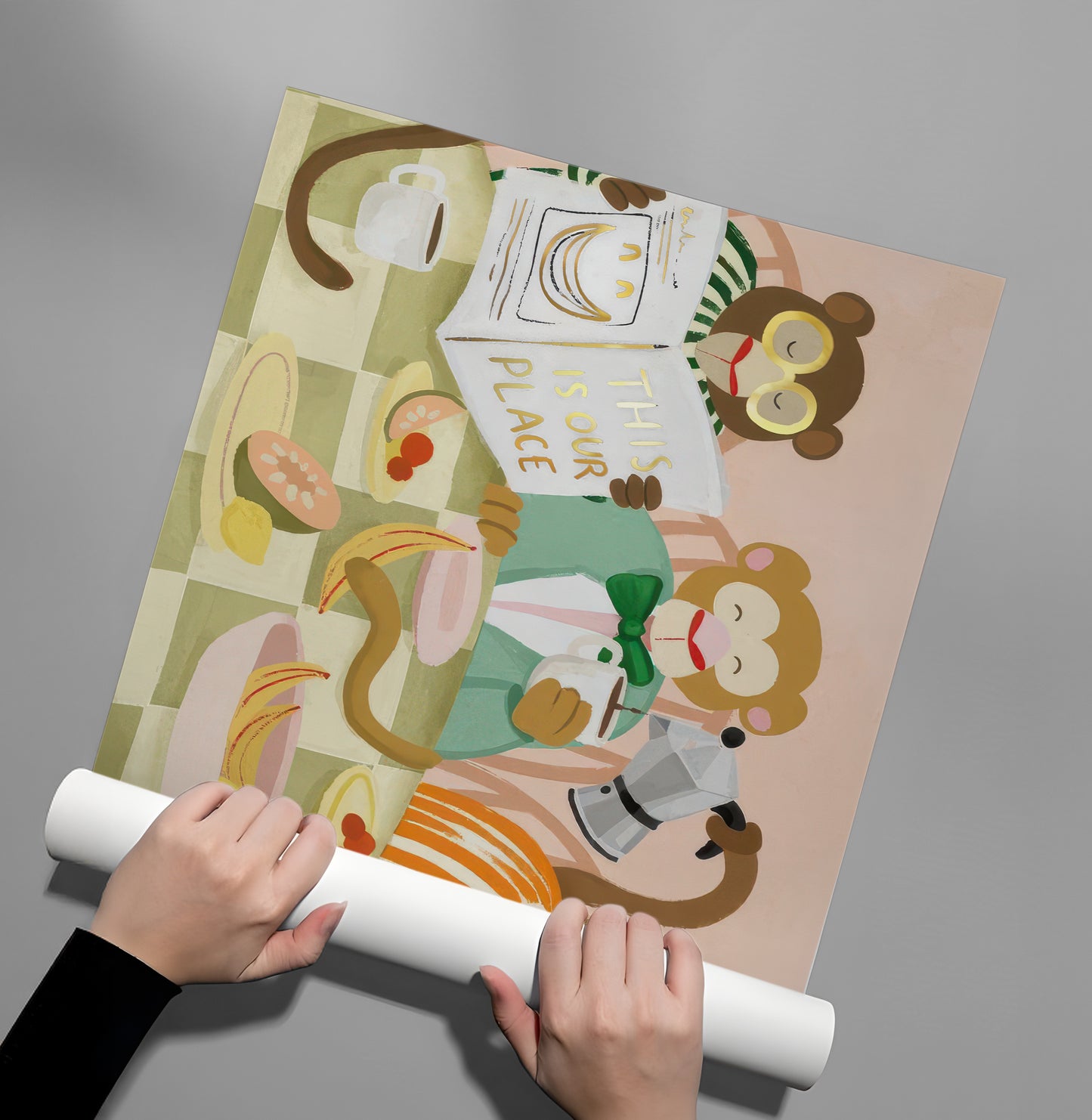 2Monkey Breakfast - Poster