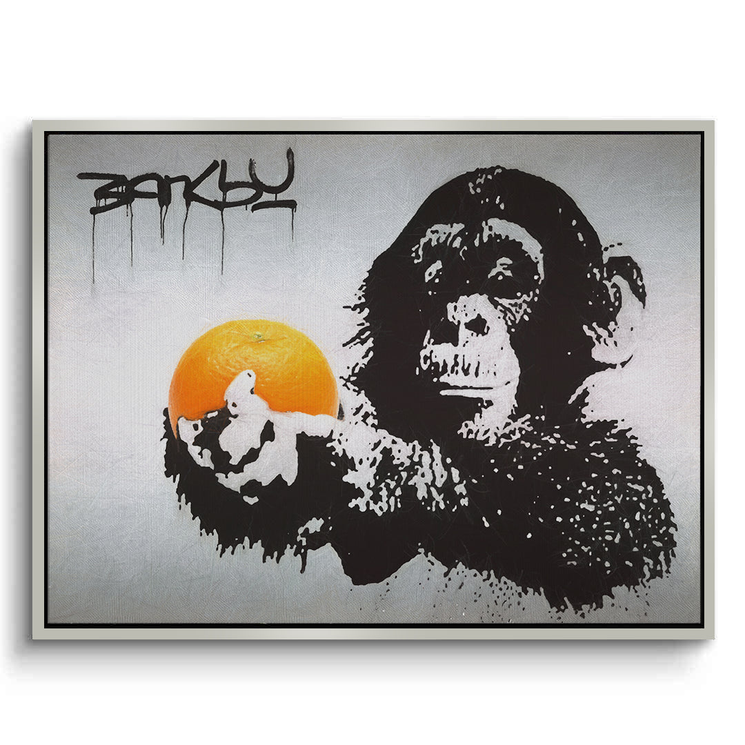 2Monkey pieces - Canvas