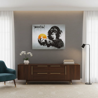 Monkey pieces - Canvas