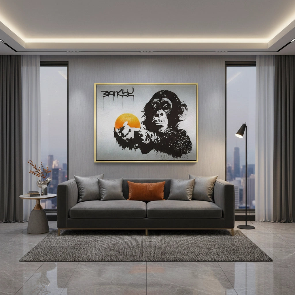 2Monkey pieces - Canvas