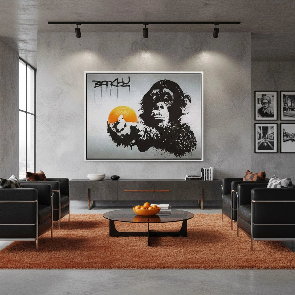 2Monkey pieces - Canvas