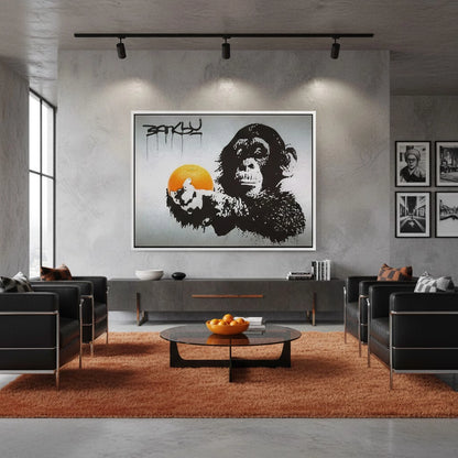 Monkey pieces - Canvas