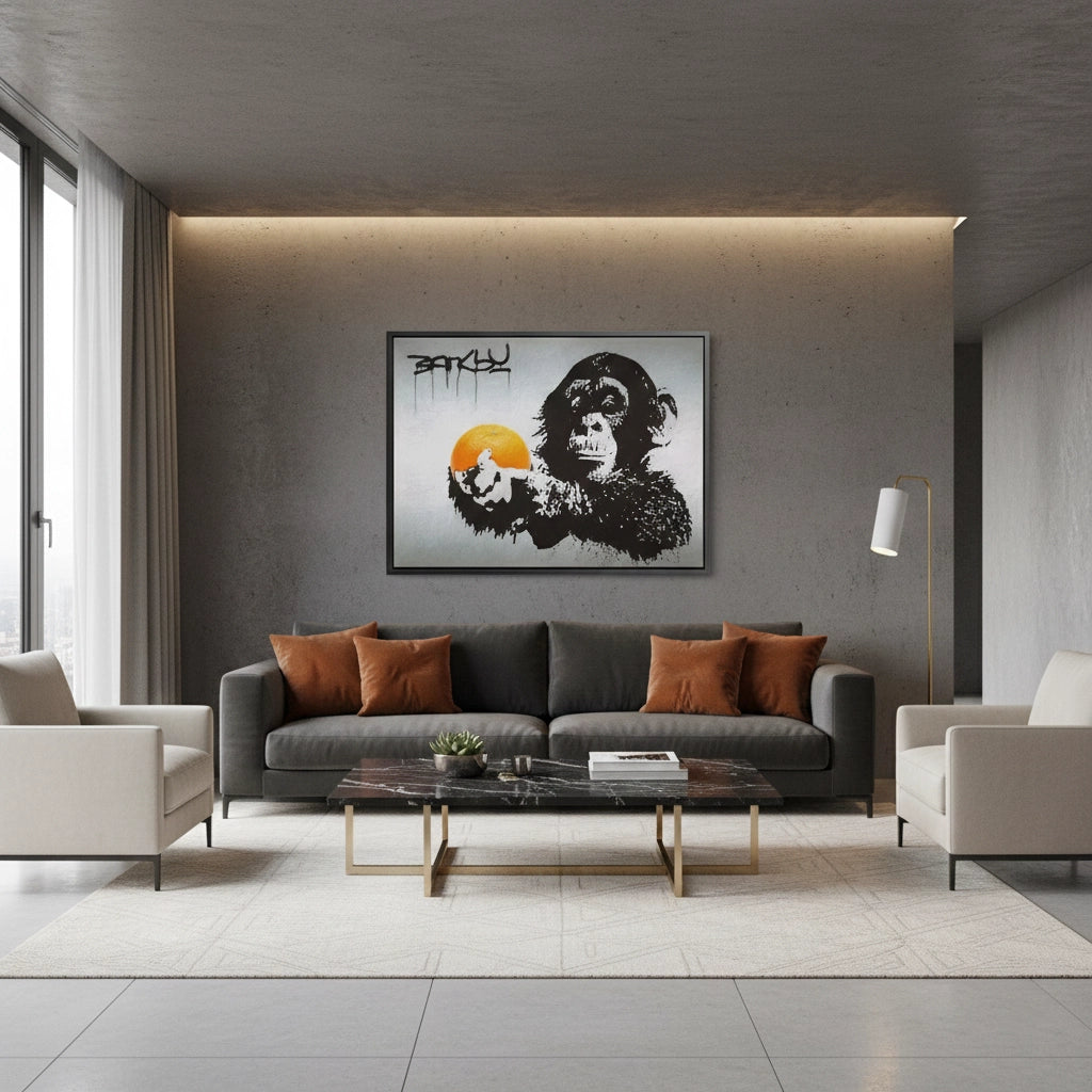 2Monkey pieces - Canvas