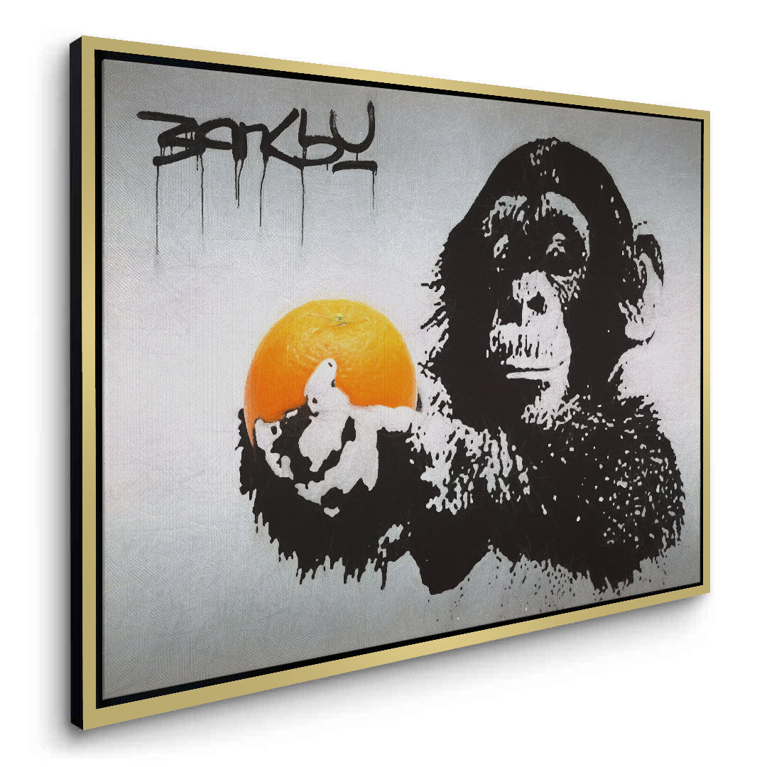 2Monkey pieces - Canvas