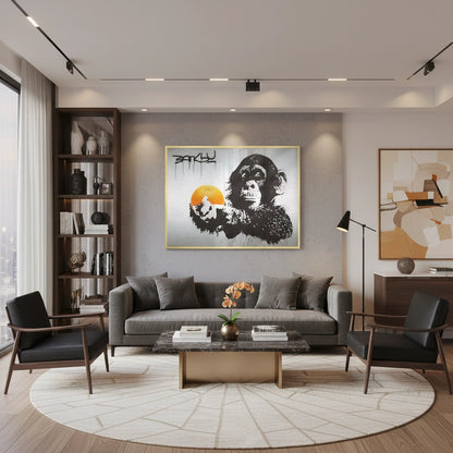 Monkey pieces - Fine Art