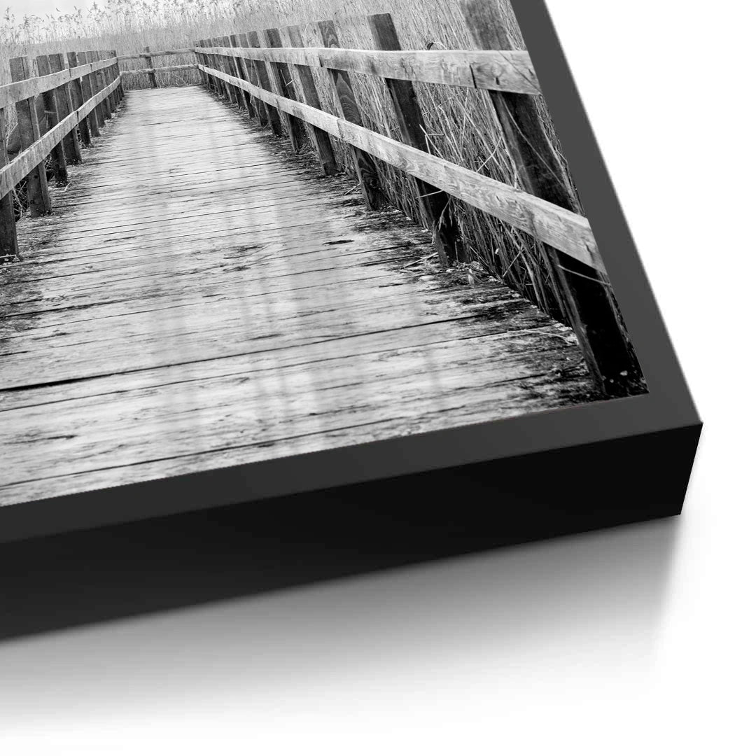 2Monochrome Boardwalk - Fine Art