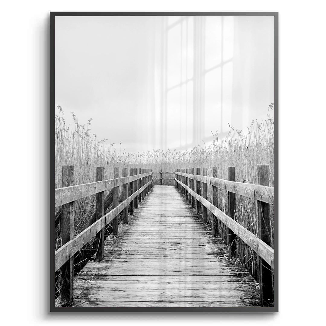 2Monochrome Boardwalk - Fine Art