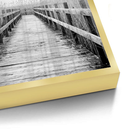 Monochrome Boardwalk - Fine Art