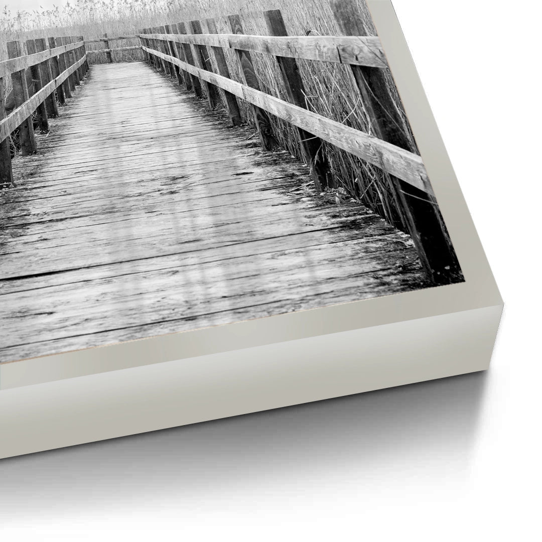 2Monochrome Boardwalk - Fine Art