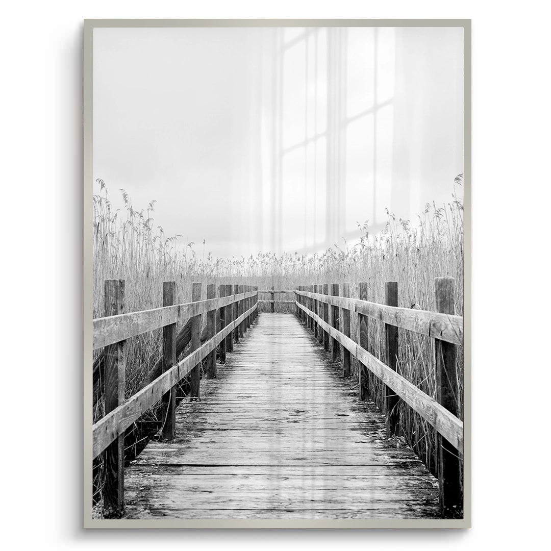 2Monochrome Boardwalk - Fine Art