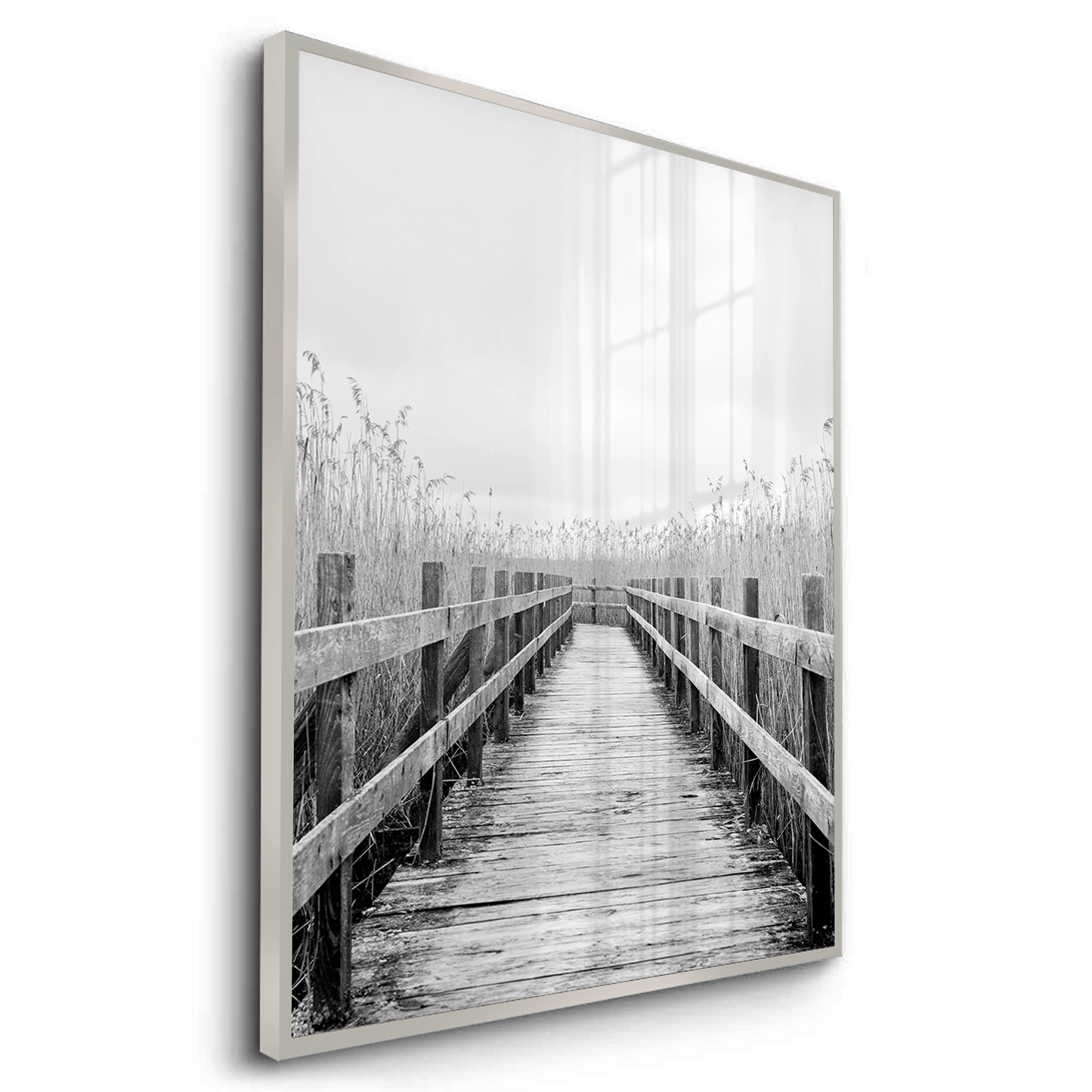 2Monochrome Boardwalk - Fine Art
