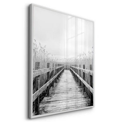 Monochrome Boardwalk - Fine Art