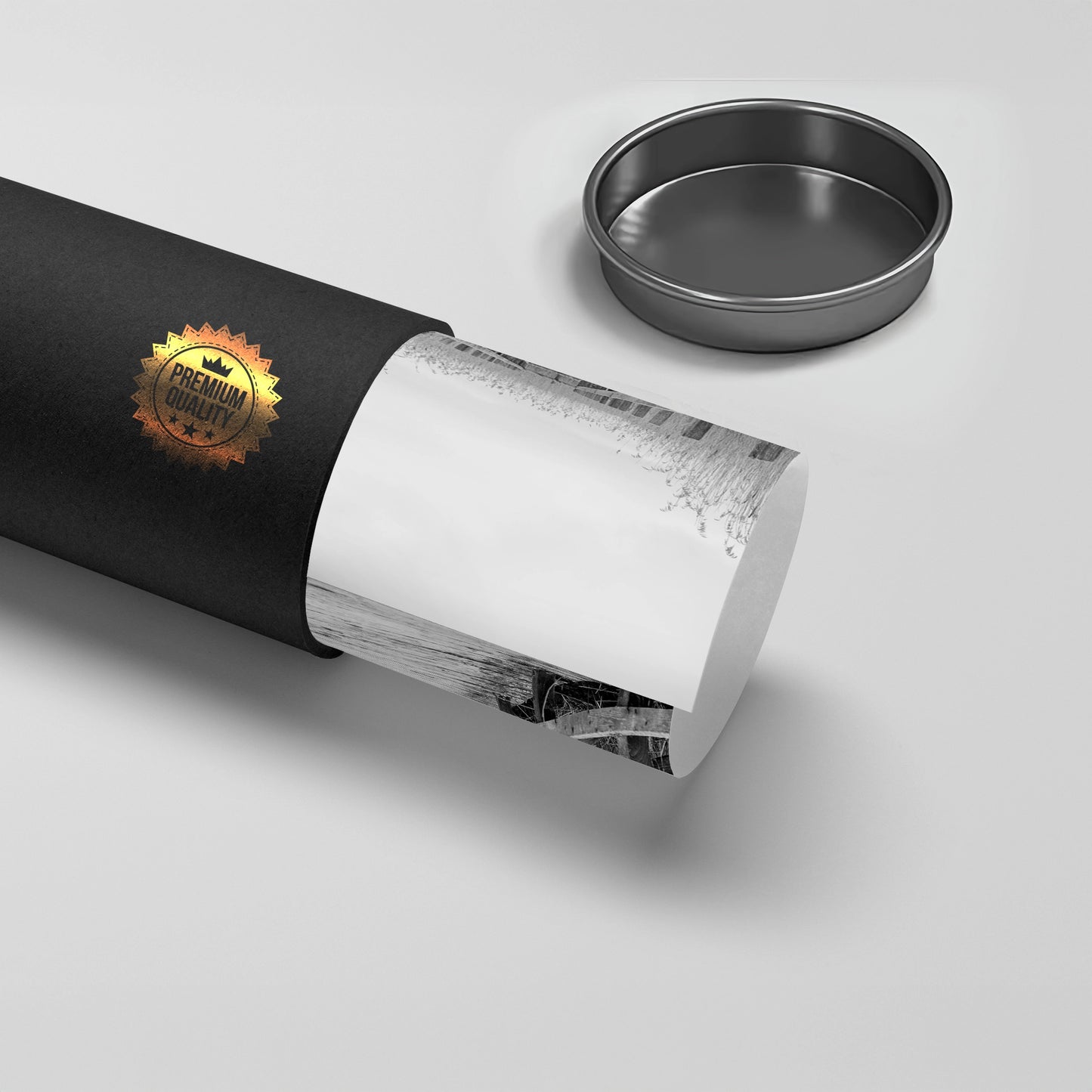 2Monochrome Boardwalk - Poster