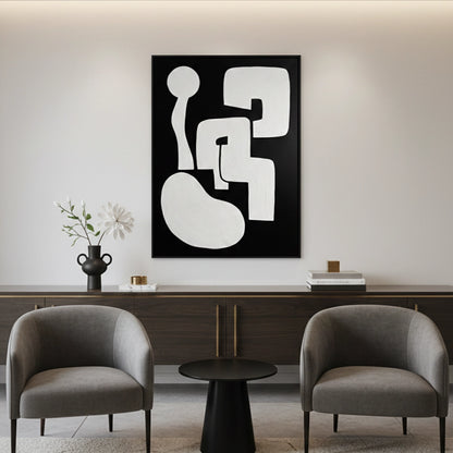 Monochrome Shape Painting #MMSH110