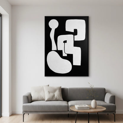 Monochrome Shape Painting #MMSH110