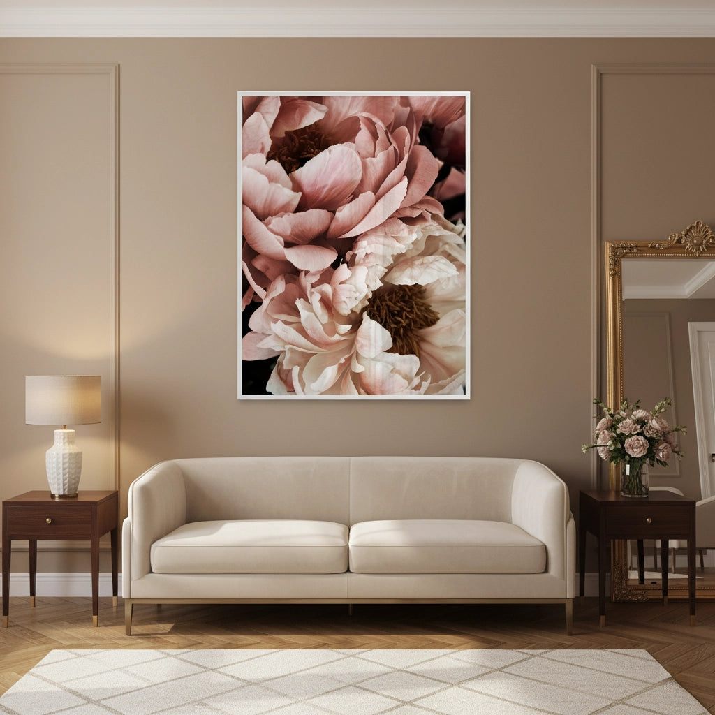 Moody Dusty Rose - Fine Art - Jasmineart.ae