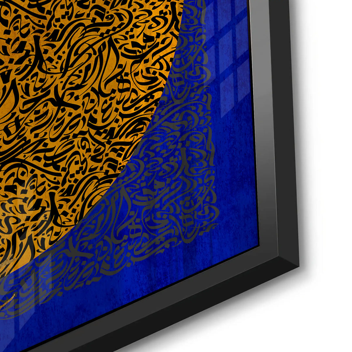 Moon and Flock - Acrylic - Jasmineart.ae