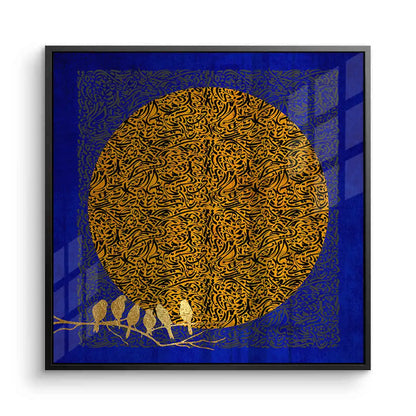 Moon and Flock - Acrylic