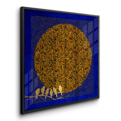 Moon and Flock - Acrylic