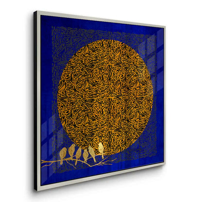 Moon and Flock - Acrylic